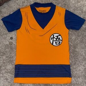 Dragon ball z costume Orange and Blue Shirt